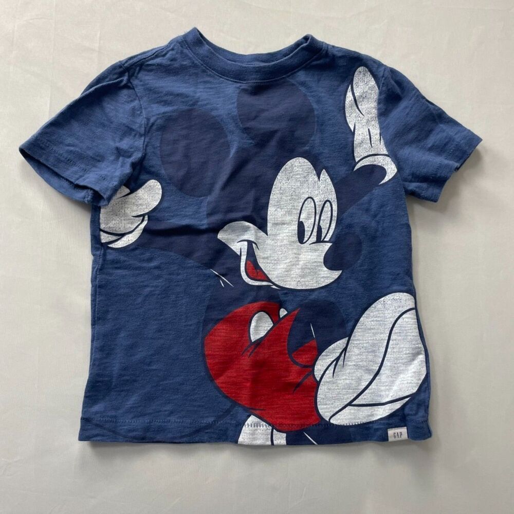 GAP Mickey Mouse T-Shirt - Blue - 4T